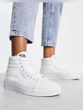 Vans Filmore Hi Platform high-top sneakers in white women’s size 7